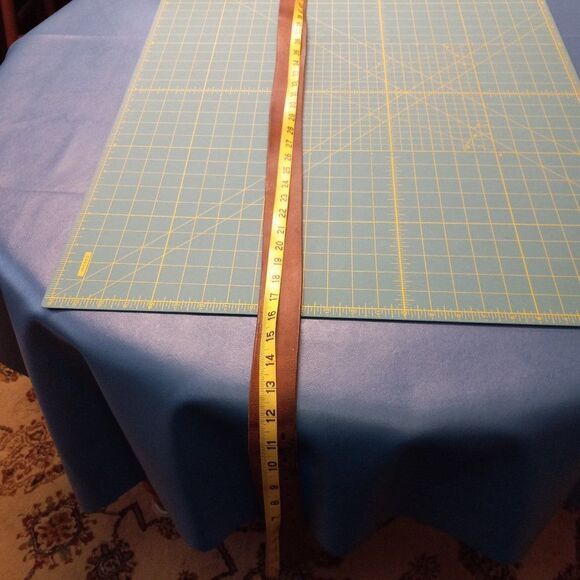 American Eagle Leather Silver Tone Metal Belt - Picture 5 of 9